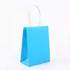 Paper Bag Medium  Light Blue